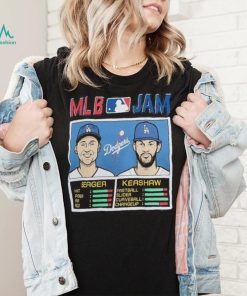 MLB Jam Los Angeles Dodgers Clayton Kershaw & Corey Seager Shirt