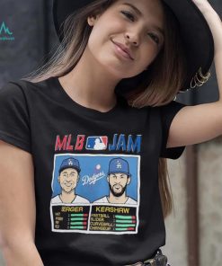 MLB Jam Los Angeles Dodgers Clayton Kershaw & Corey Seager Shirt