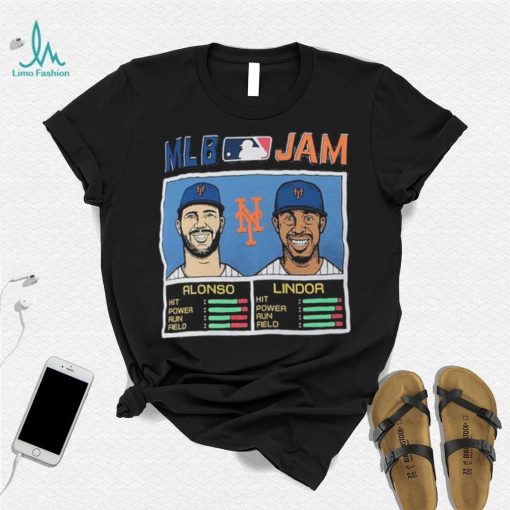 MLB Jam New York Mets Francisco Lindor & Pete Alonso Shirt