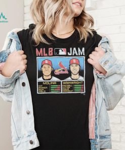 MLB Jam St. Louis Cardinals Yadier Molina & Adam Wainwright Shirt