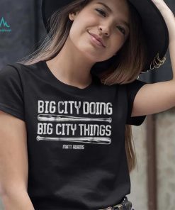 Matt Adams big city things baseball shirt