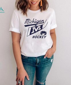 Michigan hockey retro shirt