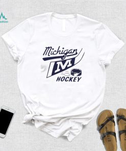 Michigan hockey retro shirt