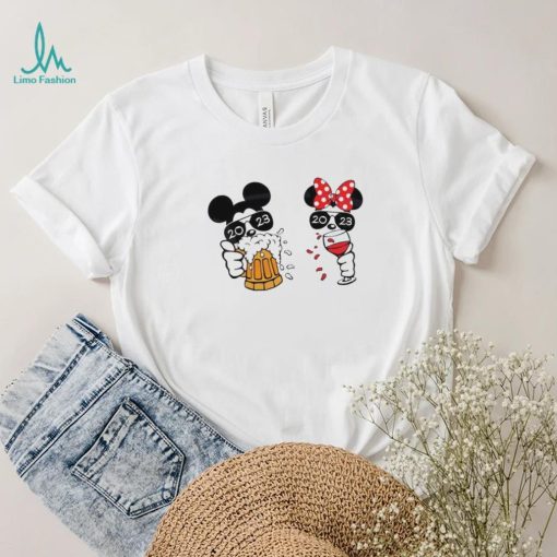 Mickey And Minnie Bar Matching Disney Festival Shirt