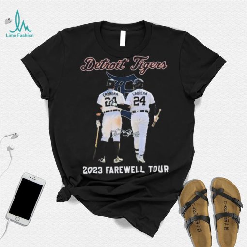 Miguel Cabrera Detroit Tigers 2023 Farewell Tour Signature Shirt