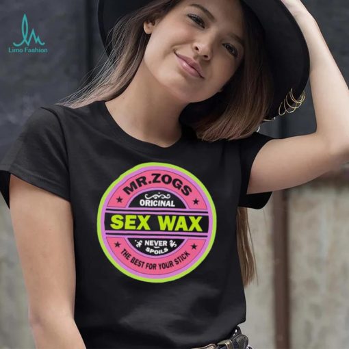 Mr Zogs Sex Wax Sticker Shirt