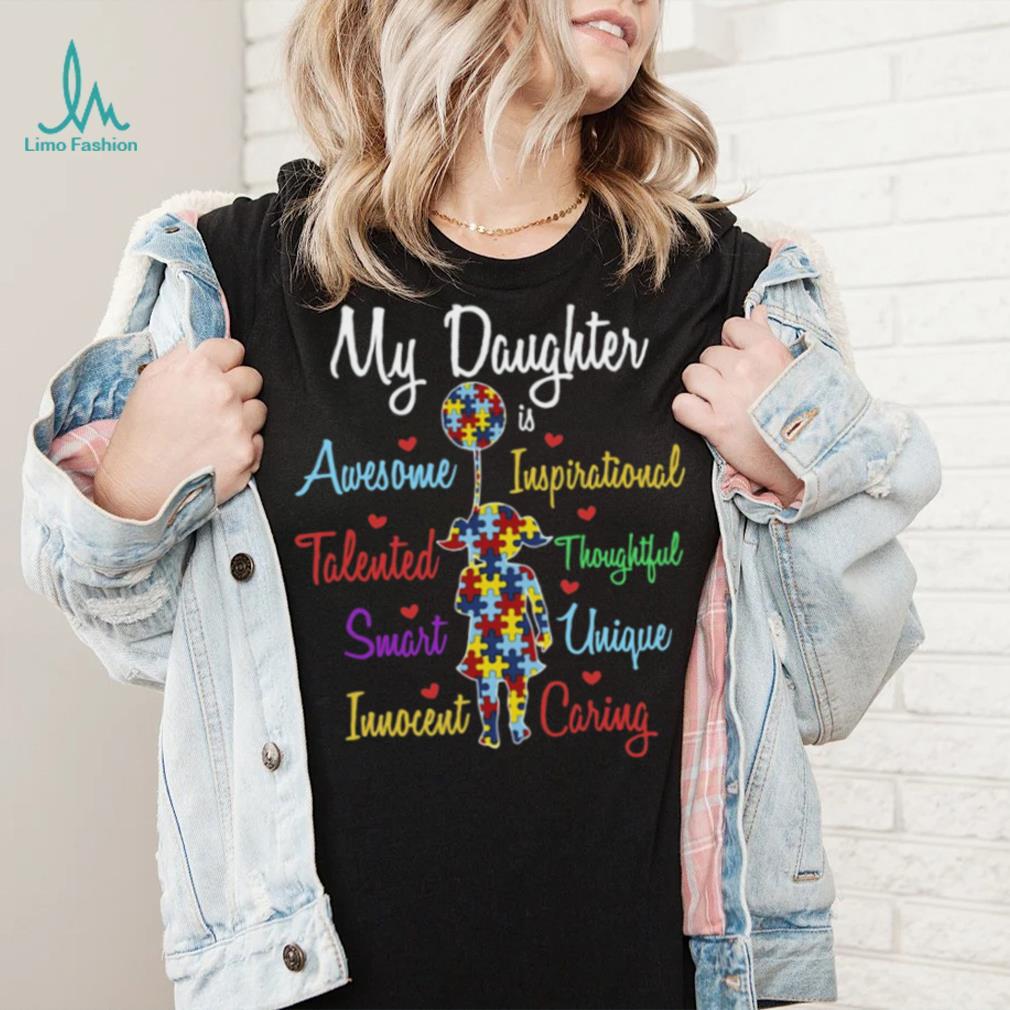 My Daughter Autism Awareness Cute Autism Elephant T Shirt My Daughter Autism Awareness Cute Autism Elephant T Shirt