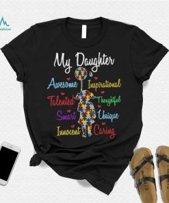 My Daughter Autism Awareness Cute Autism Elephant T Shirt