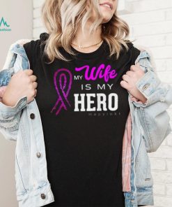 My Wife Is My Hero Breast Cancer Awareness T Shirt