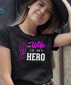 My Wife Is My Hero Breast Cancer Awareness T Shirt