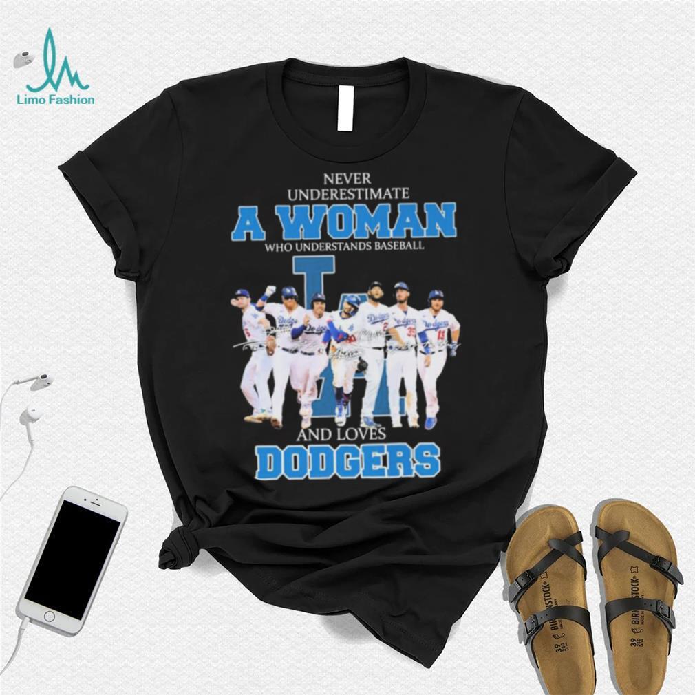 Buy Never underestimate a woman who understands baseball and Los