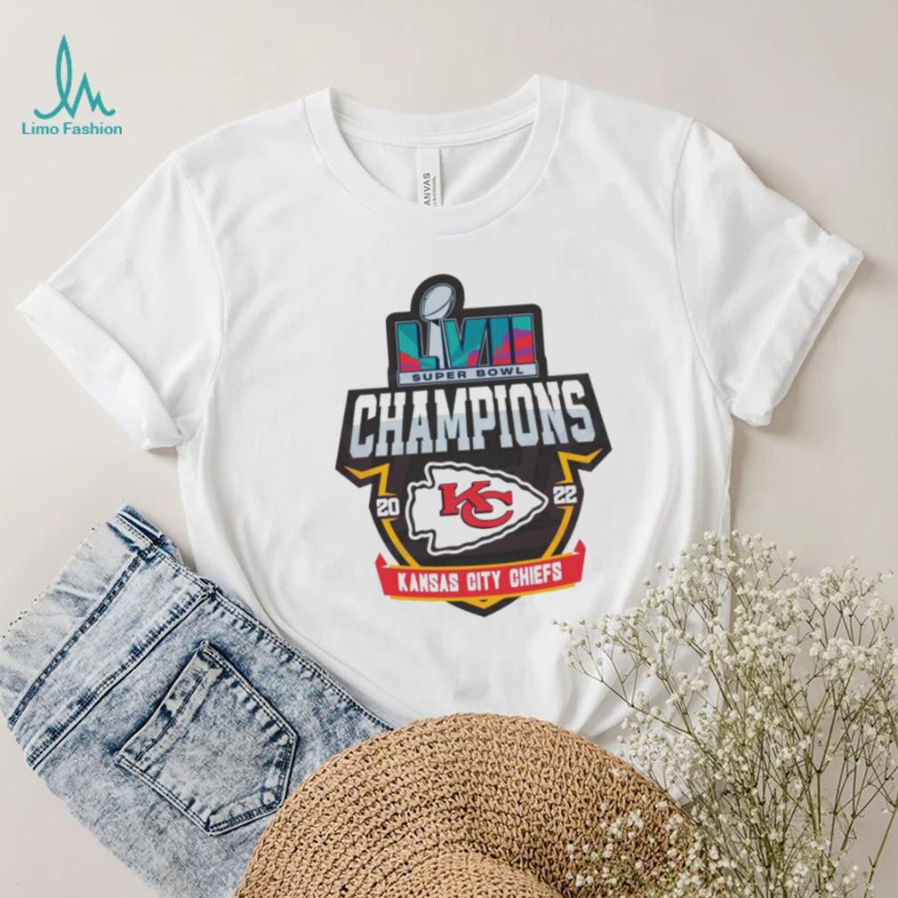 Kansas City Chiefs Super Bowl LVII Champions 2023 White T-Shirt