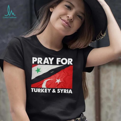 Official Pray for Turkey and Syria T Shirt