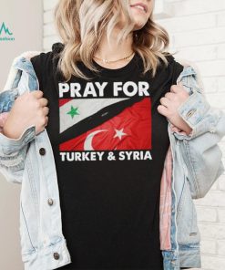 Official Pray for Turkey and Syria T Shirt