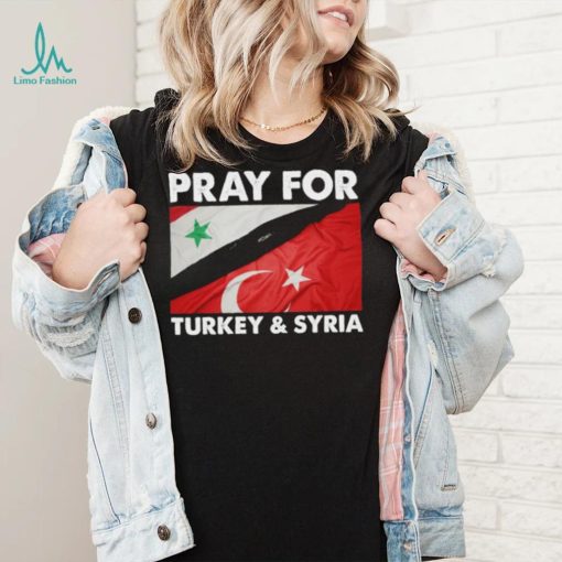 Official Pray for Turkey and Syria T Shirt