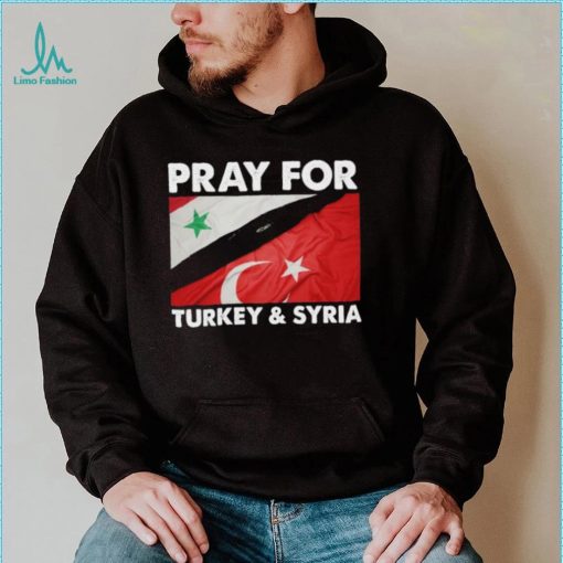 Official Pray for Turkey and Syria T Shirt