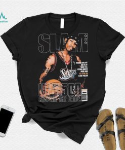 Official Slam Iverson Respect The Game T Shirt