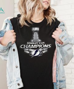 Official Stanley Cup Champions 2021 Tampa Bay Lightning T Shirt