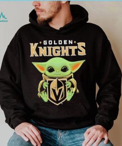 Official Star Wars Baby Yoda Hug Golden Knights 2021 T Shirt