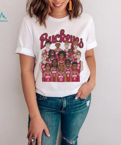 Ohio State Buckeyes Basketball Caricature Shirt t shirt