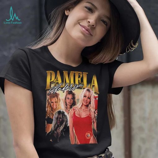 Pamela Anderson Vintage 90s Fan Gift T Shirt