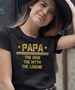 Papa the man the myth the legend vintage Father’s Day T shirt