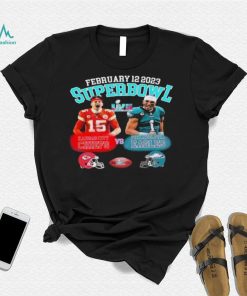 Patric Mahomes Vs Jalen Hurts Super Bowl Lvii Shirt