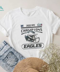 Philadelphia Eagles 2023 NFC Conference Champions Helmet Shirt