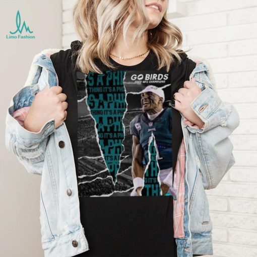 Philadelphia Eagles Go Birds 2023 NFC Champions shirt