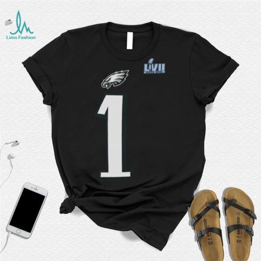 Philadelphia Eagles Jalen Hurts Nike Black Super Bowl LVII 2023 shirt