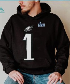 Philadelphia Eagles Jalen Hurts Nike Black Super Bowl LVII 2023 shirt