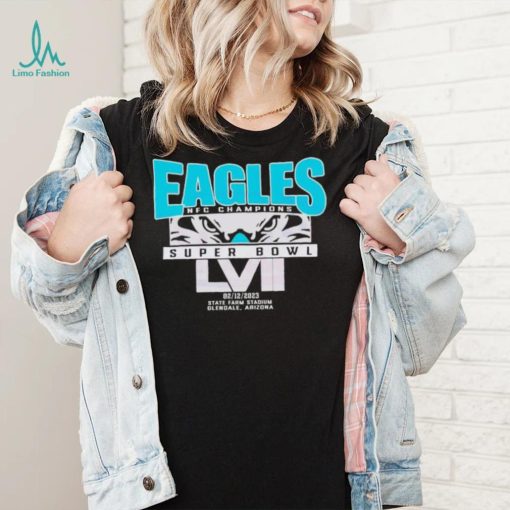 Philadelphia Eagles NFC Champions Super Bowl LVII Shirt