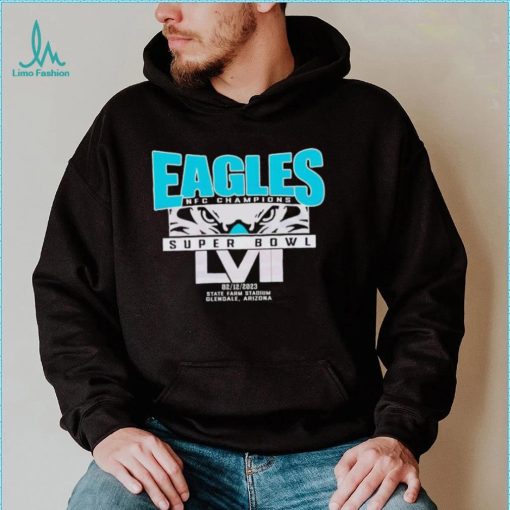 Philadelphia Eagles NFC Champions Super Bowl LVII Shirt