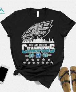 Philadelphia Eagles NFC East division champions 2022 shirt