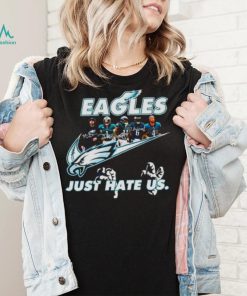 Philadelphia Eagles Nike just hate us team signature shirt