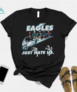 Philadelphia Eagles Nike just hate us team signature shirt