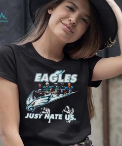 Philadelphia Eagles Nike just hate us team signature shirt