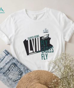 Philadelphia Eagles Super Bowl LVII Fly Eagles Fly Shirt - Limotees