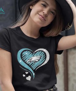 Philadelphia Eagles heart diamond love shirt