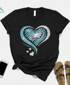 Philadelphia Eagles heart diamond love shirt