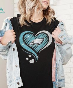 Philadelphia Eagles heart diamond love shirt