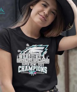 Philadelphia Eagles super bowl 2023 champions LVII Jalen hurts Jordan Davis shirt