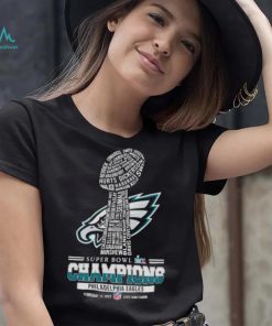 Philadelphia Eagles team Super Bowl LVII Champions Feb 12 2023 State Farm Stadium shirt