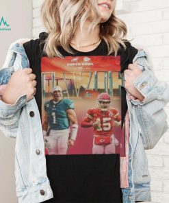 Philadelphia Eagles vs Kansas City Chiefs Super Bowl LVII shirt