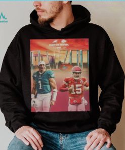 Philadelphia Eagles vs Kansas City Chiefs Super Bowl LVII shirt