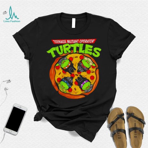 Pizza Teenage Mutant Operator Turtles shirt