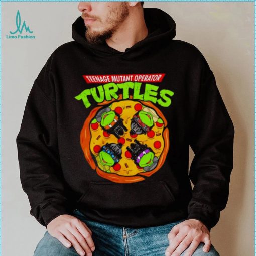 Pizza Teenage Mutant Operator Turtles shirt