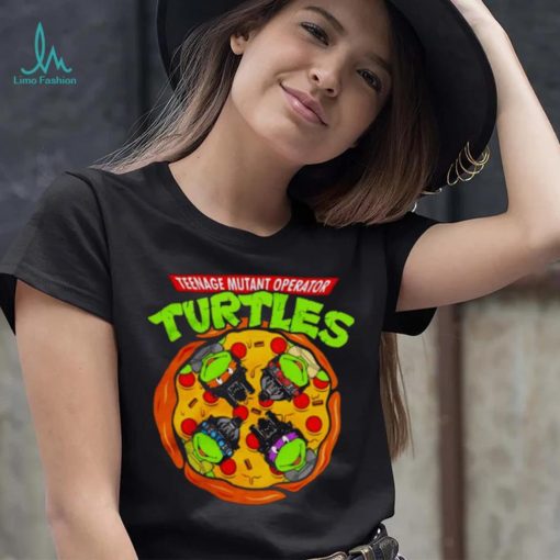 Pizza Teenage Mutant Operator Turtles shirt