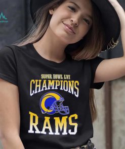 Rams Champs National Footballl LVI T shirt