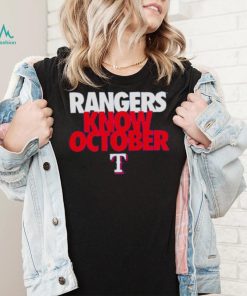 Rangers Know October Shirt